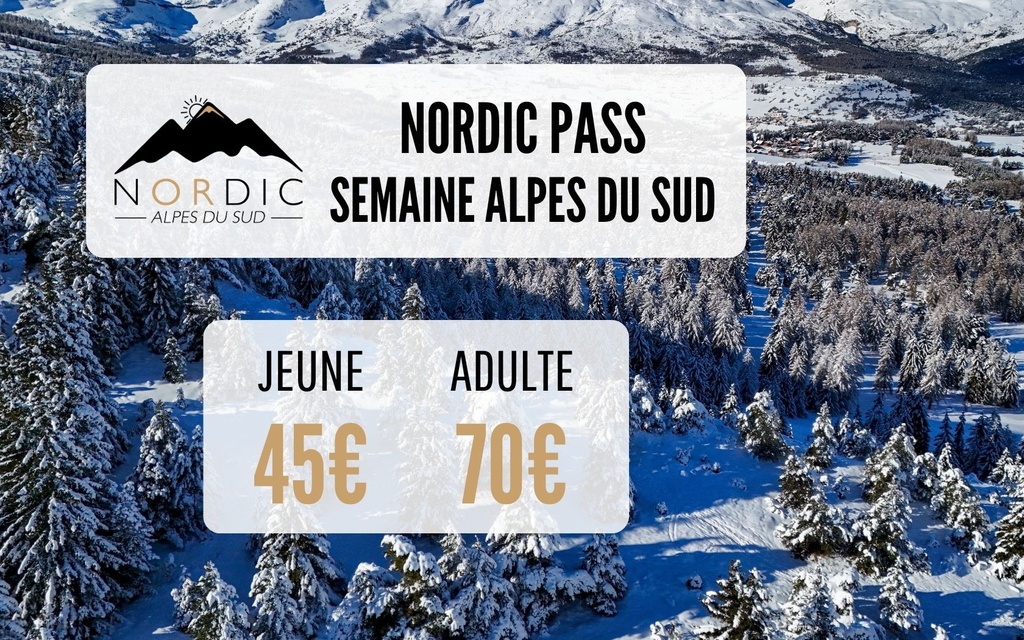 Nordic Pass - Alpes du Sud - Semaine - Adulte